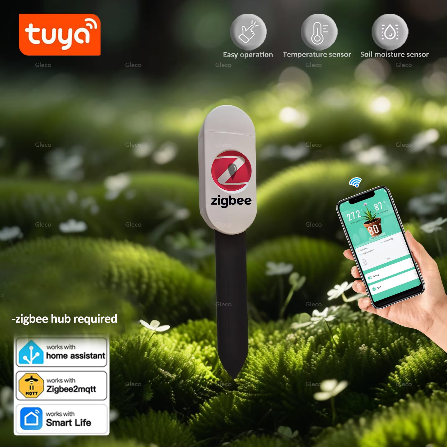 Smart Urban Garden - جهاز قياس رطوبة التربة الذكي من