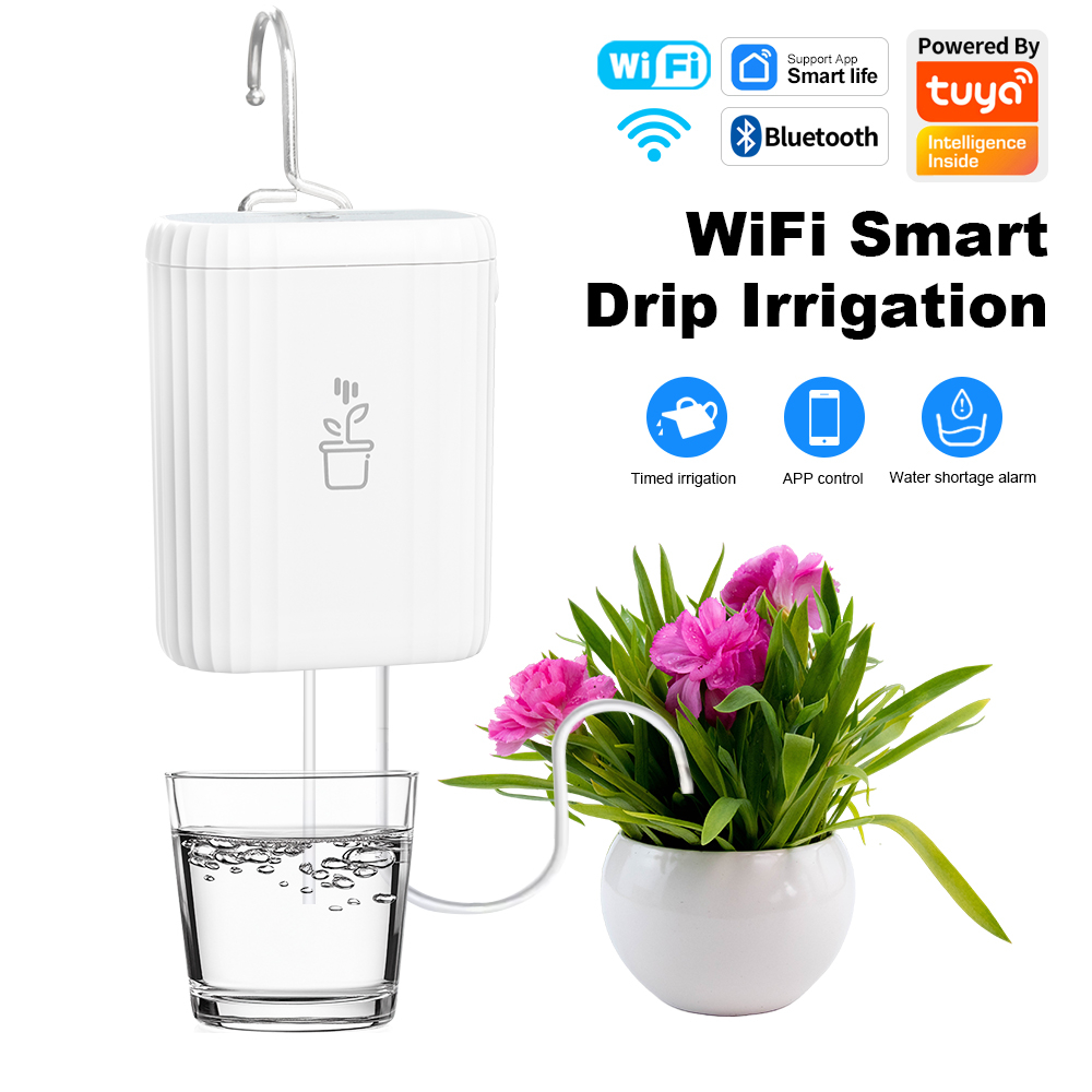 Smart Garden Sprinkler System - نظام ري ذكي بالتنقيط يعمل بالواي