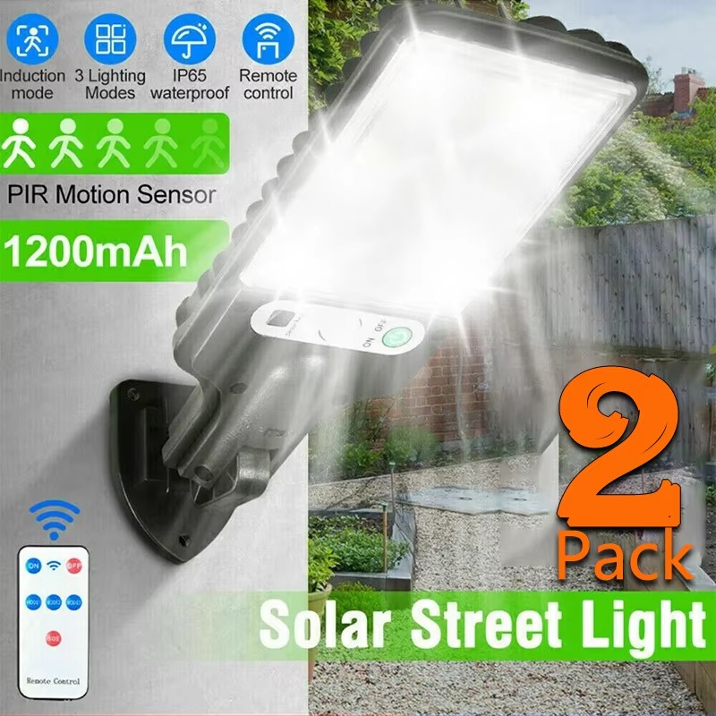 Smart Garden Solar Lights - أضواء حديقة شمسية خارجية مع مستشعر