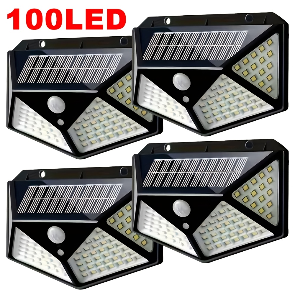 Smart Garden Solar Lights - مصباح حديقة شمسي خارجي بـ 100