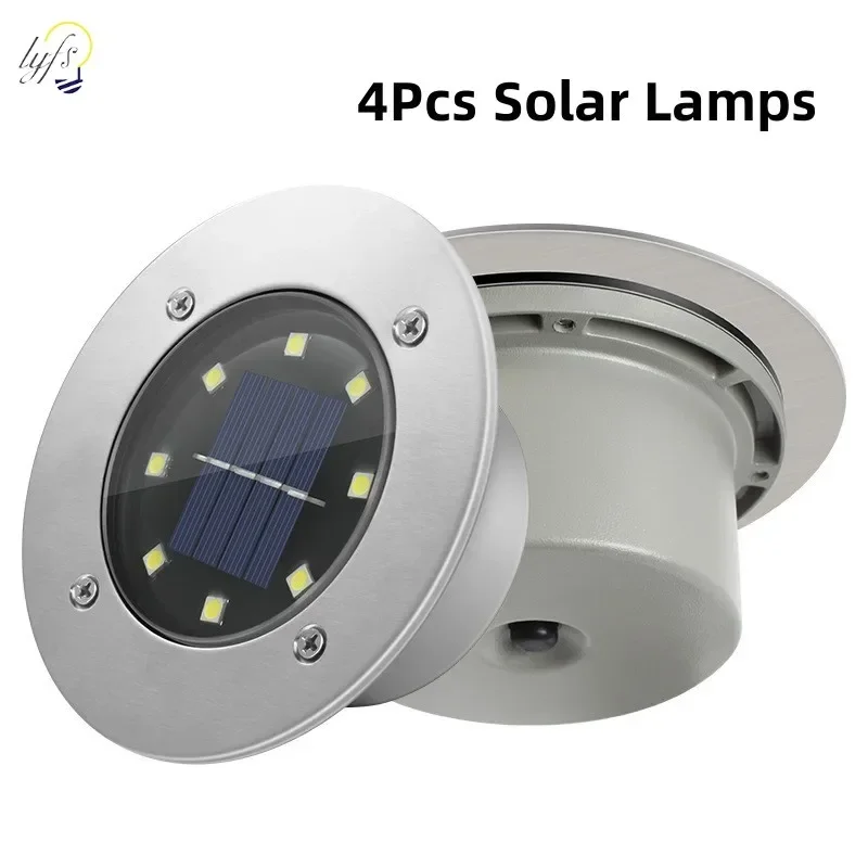 Smart Garden Solar Lights - مصابيح LED تعمل بالطاقة الشمسية للحدائق