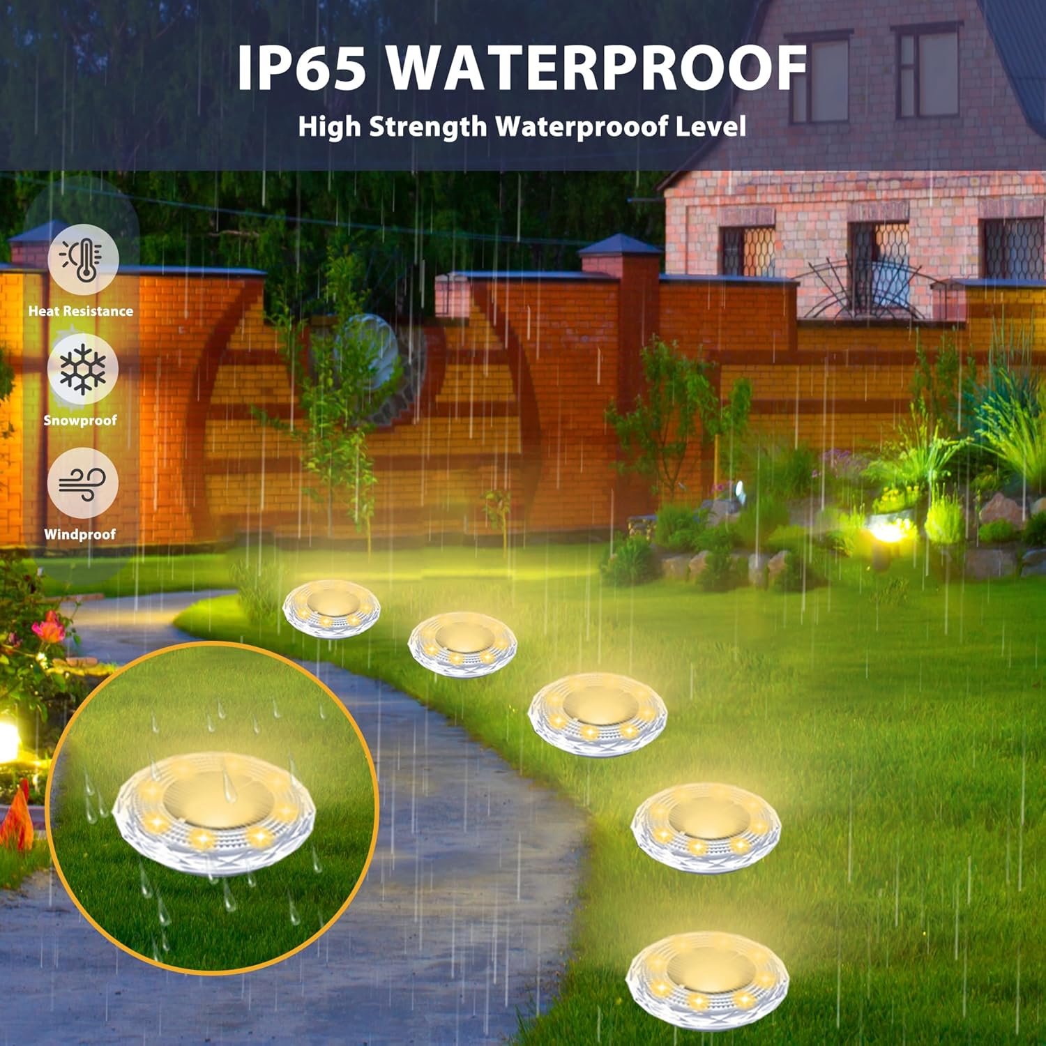 4/8 قطع أضواء شمسية تحت الأرض  - مراجعة Smart Garden Solar Lights وسعره