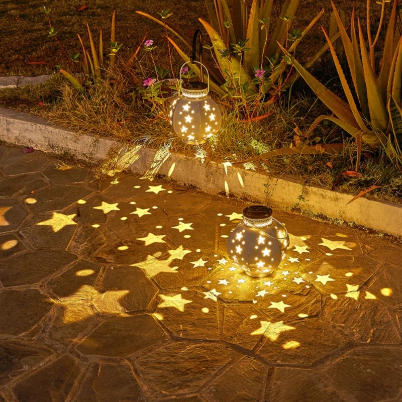 مصباح حديقة على شكل نجمة، أضوا - مراجعة Smart Garden Ornaments وسعره