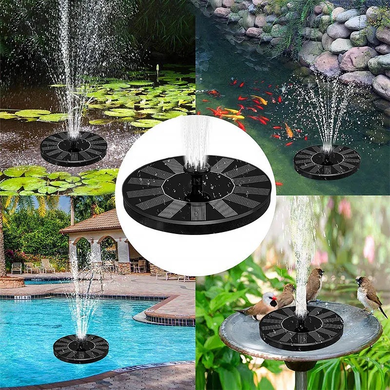 مضخة نافورة تعمل بالطاقة الشمس - مراجعة Smart Garden Ornaments وسعره