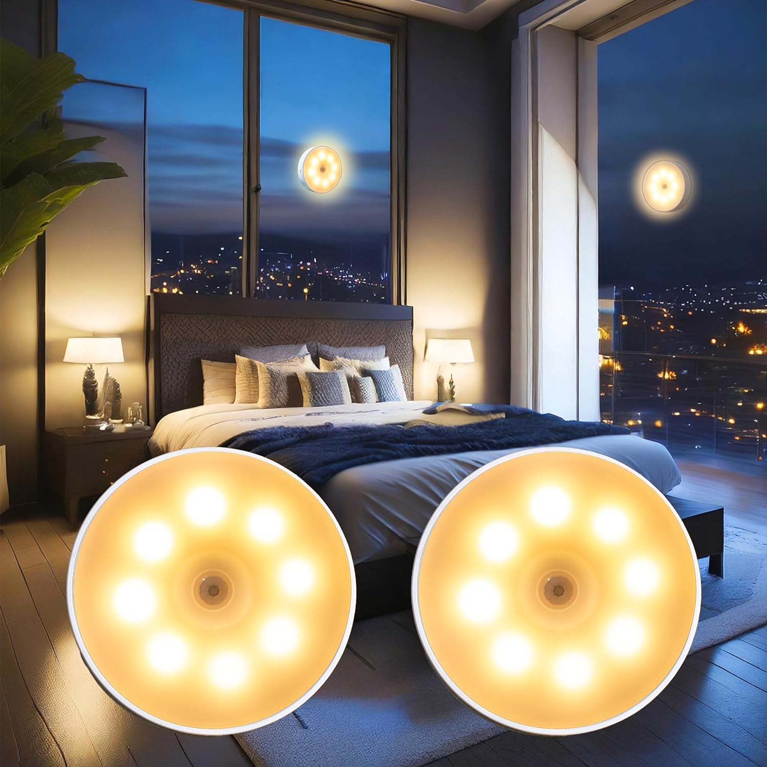 مصباح ليلي يعمل بالاستشعار الح - مراجعة Smart Garden Solar Lights وسعره