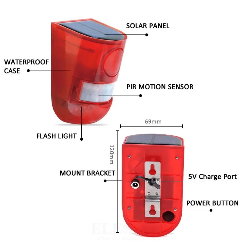 ضوء إنذار يعمل بالطاقة الشمسية - مراجعة Smart Garden Solar Lights وسعره