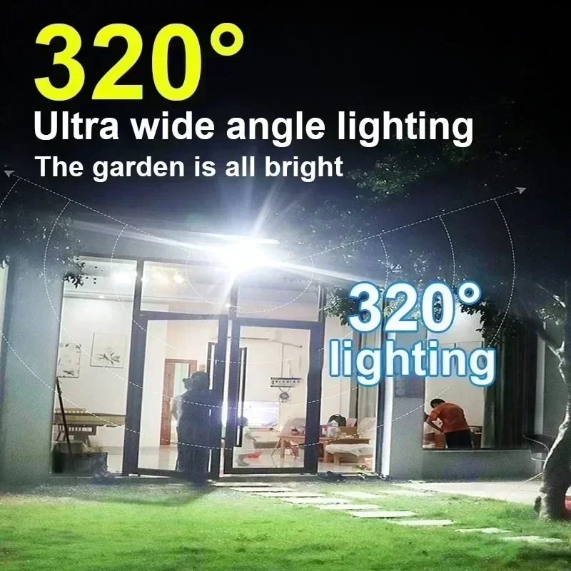 12000LM مصباح الجدار الشمسي ال - مراجعة Smart Garden Solar Lights وسعره