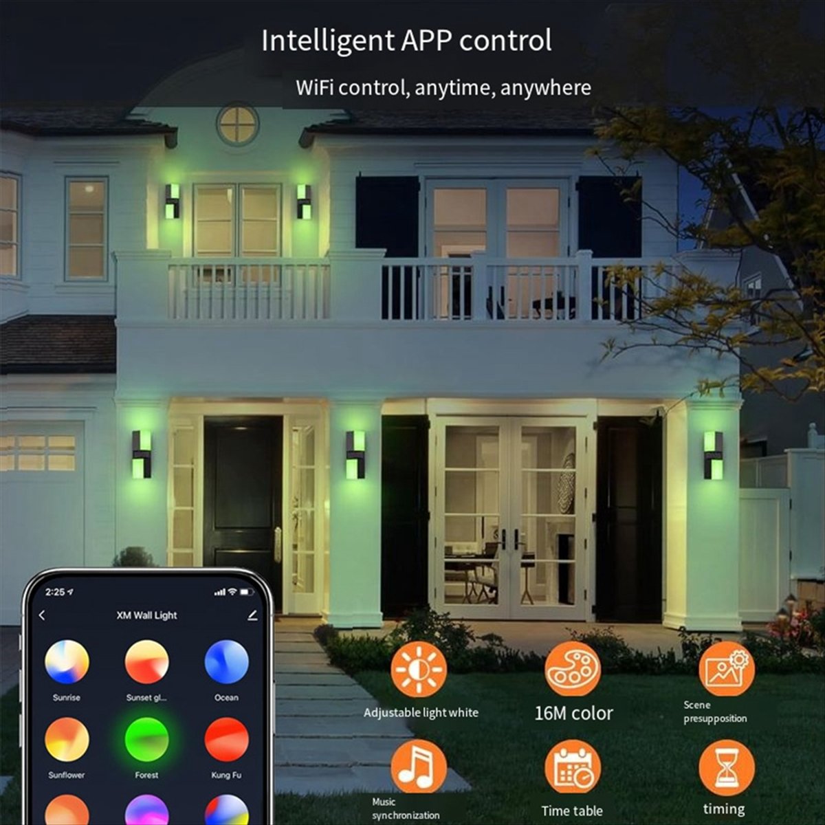 مصباح حائط LED مزدوج الرأس AA1 - مراجعة Smart Garden Fence & Balcony Hanging Planter وسعره