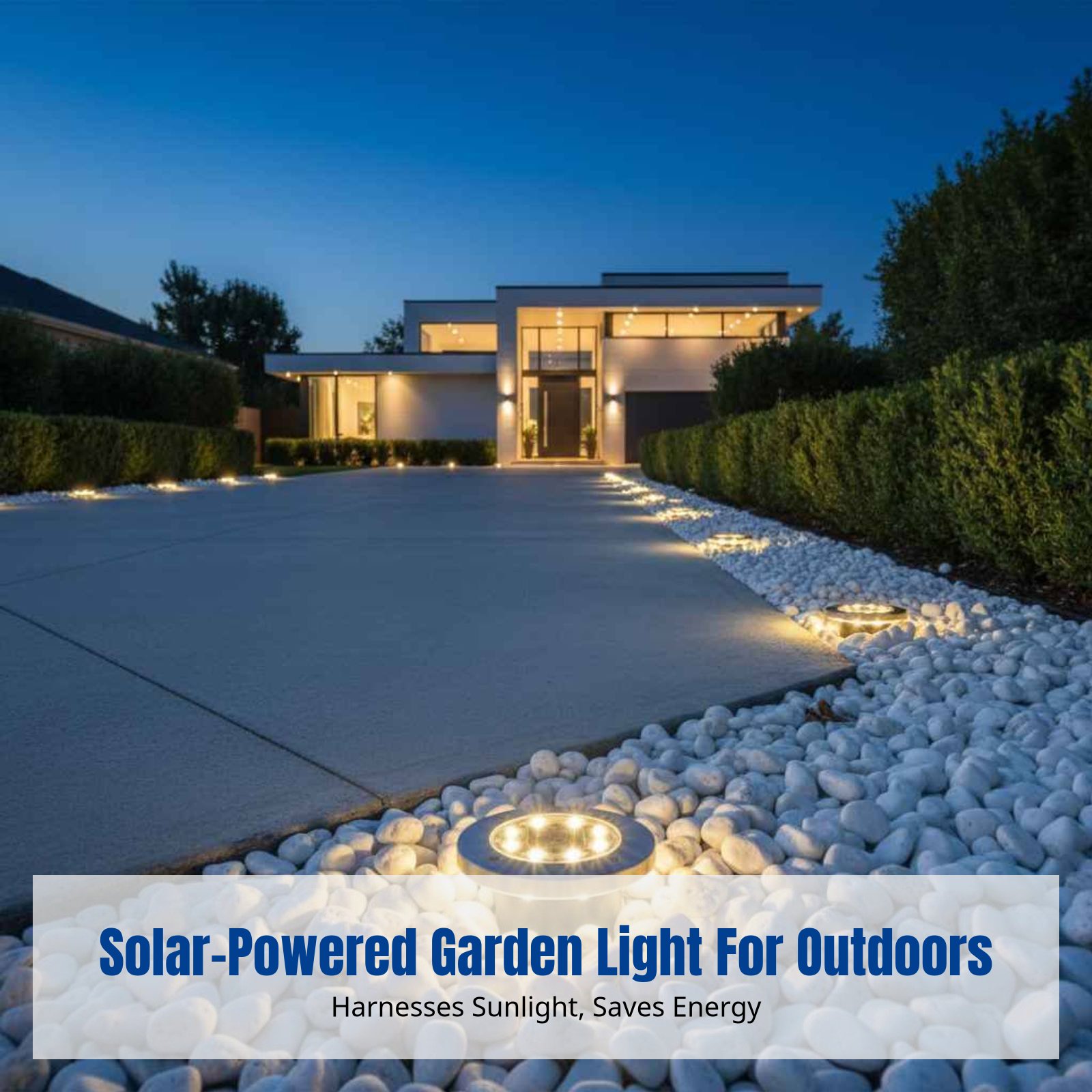 إضاءة أرضية تعمل بالطاقة الشمس - مراجعة Smart Garden Solar Lights وسعره