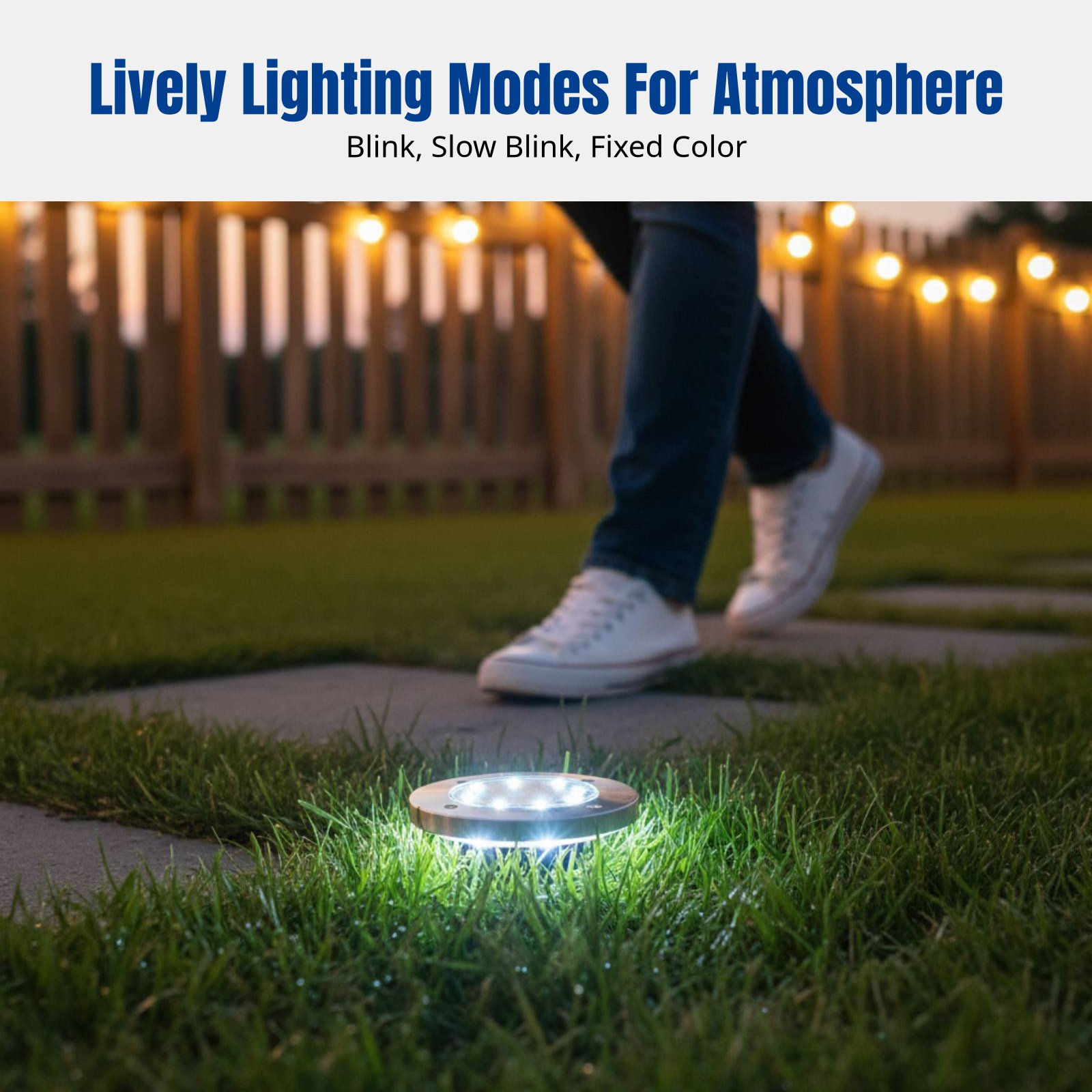 إضاءة أرضية تعمل بالطاقة الشمس - مراجعة Smart Garden Solar Lights وسعره