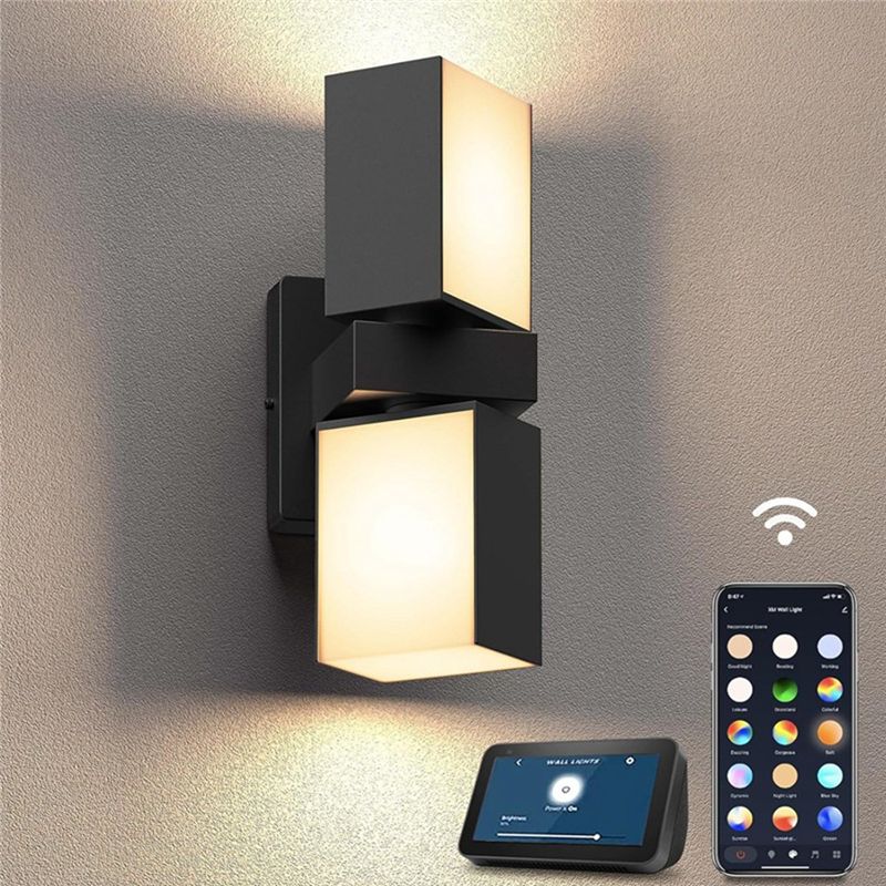 مصباح جداري A33Z-LED برأسين لل - مراجعة Smart Garden Fence & Balcony Hanging Planter وسعره