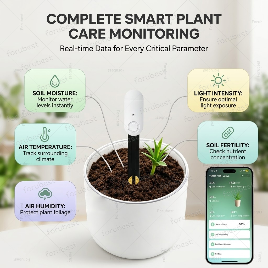جهاز استشعار ذكي لرطوبة التربة - مراجعة Smart Urban Garden وسعره
