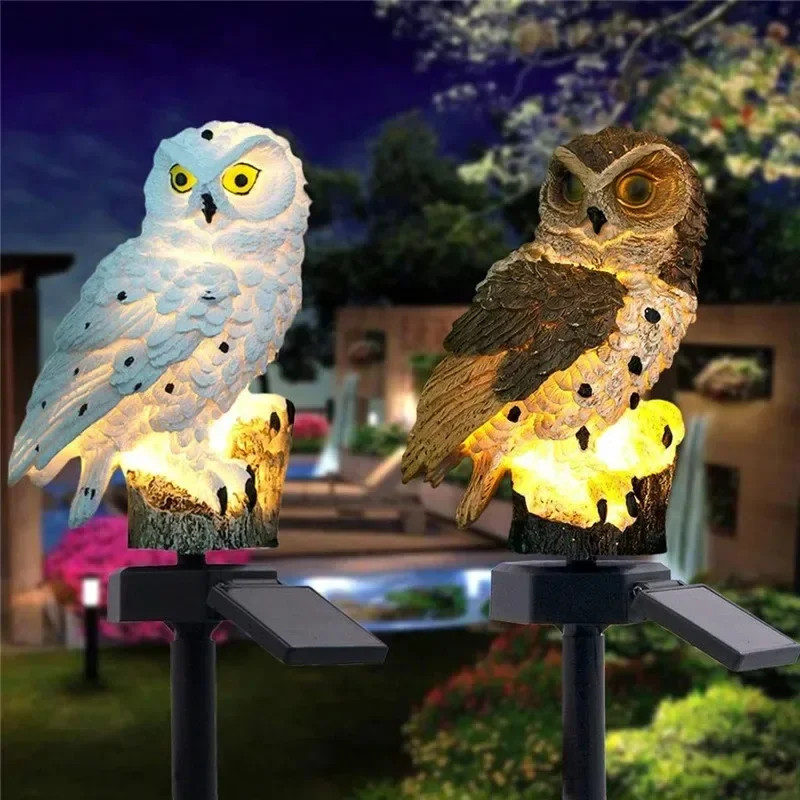 تمثال بومة يعمل بالطاقة الشمسي - مراجعة Smart Garden Ornaments وسعره