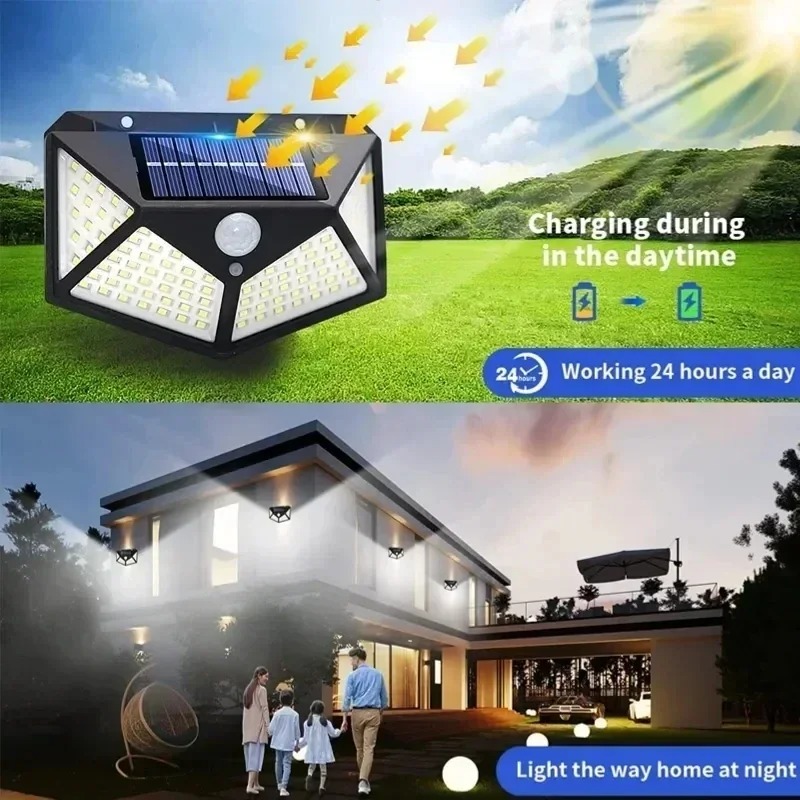 أضواء الجدار LED الشمسية الذكي - مراجعة Smart Garden Fence & Balcony Hanging Planter وسعره