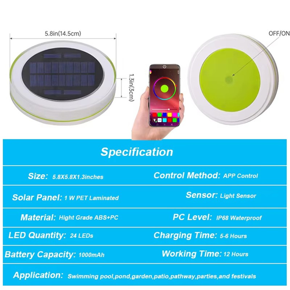الطاقة الشمسية LED المياه تعوي - مراجعة Smart Garden Solar Lights وسعره