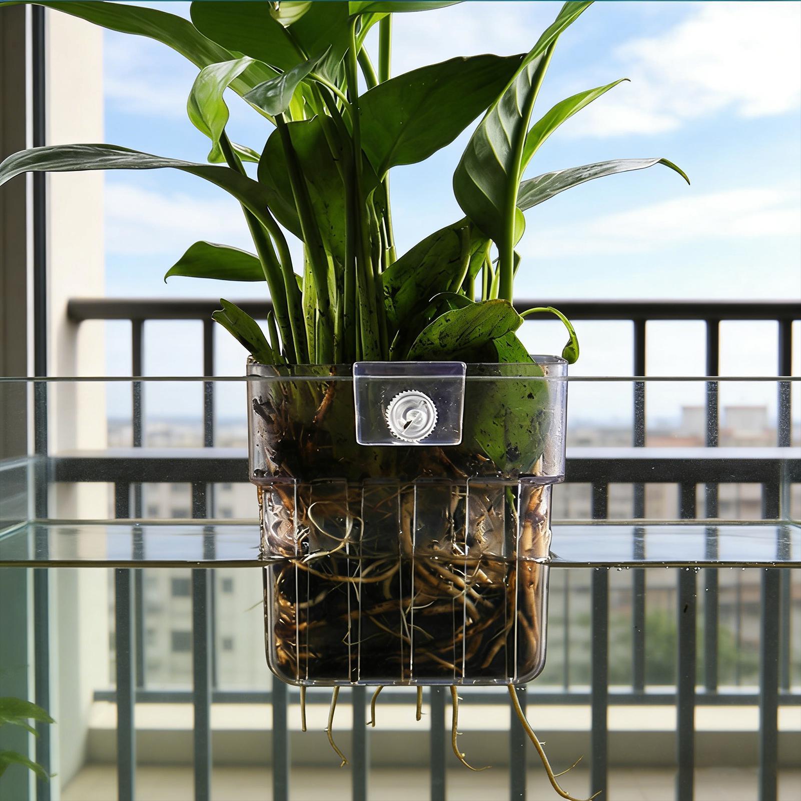 حامل شفاف قابل للتعليق لأحواض  - مراجعة Hydroponic Grow Pod وسعره