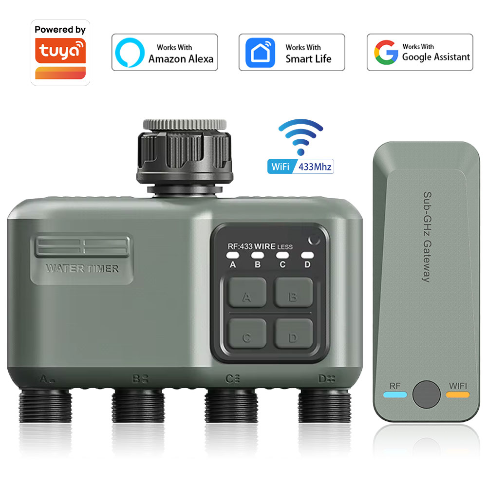 مؤقت ري رقمي قابل للبرمجة بـ 4 - مراجعة Smart Garden Sprinkler System وسعره
